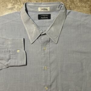 Gitman Bros Rochester Shirt Mens 19 36 Pinpoint Cotton Oxford Long Sleeve